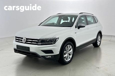 White 2021 Volkswagen Tiguan Wagon 162TSI Elegance DSG 4MOTION Allspace