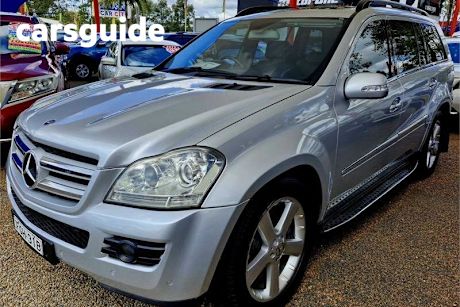Silver 2007 Mercedes-Benz GL320 Wagon CDI