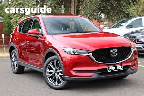 Red 2021 Mazda CX-5 Wagon Akera (awd)
