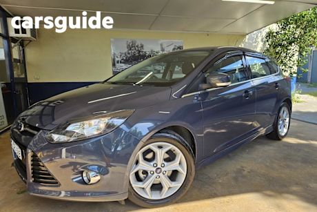Silver 2013 Ford Focus Hatchback Sport