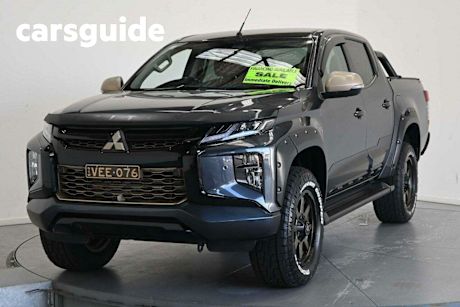 Grey 2022 Mitsubishi Triton Double Cab Pick Up GSR (4X4)