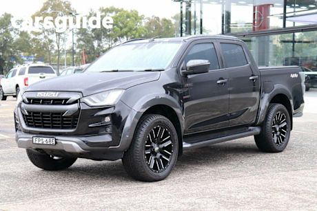 Black 2020 Isuzu D-MAX Crew Cab Utility X-Terrain (4X4)
