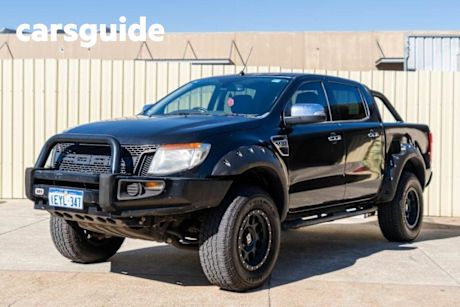 Black 2011 Ford Ranger Dual Cab Utility XLT 3.2 (4X4)