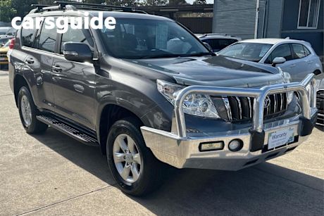 Grey 2010 Toyota Landcruiser Prado Wagon GXL (4X4)