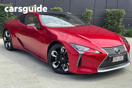 Red 2024 Lexus LC Coupe LC500