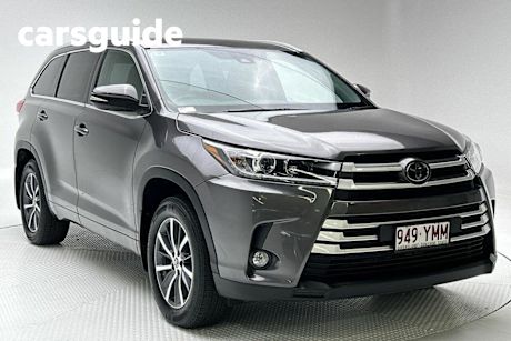 Grey 2018 Toyota Kluger Wagon GXL AWD