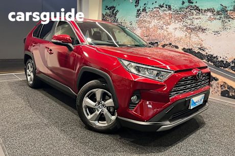 Red 2021 Toyota RAV4 Wagon GXL (2WD)