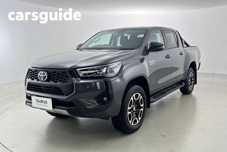 Grey 2024 Toyota Hilux Double Cab Pick Up SR5 48V (4X4)