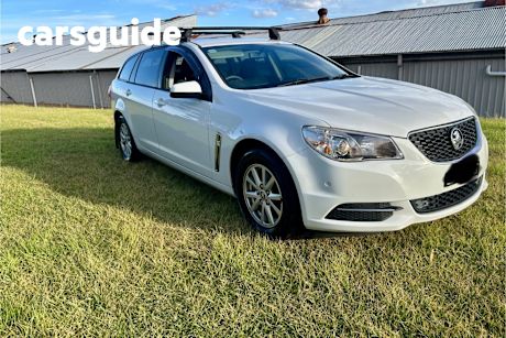 White 2016 Holden Commodore Sportswagon Evoke