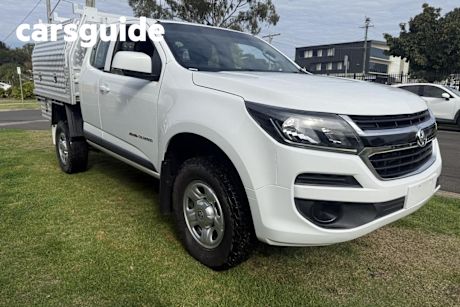 White 2019 Holden Colorado Space Cab Chassis LS (4X4)
