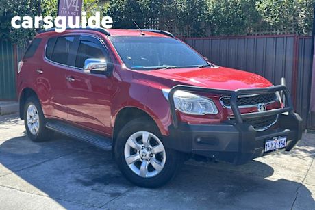 Red 2015 Holden Colorado 7 Wagon LTZ (4x4) RG MY15
