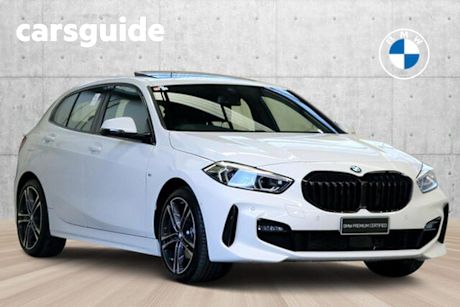 White 2024 BMW 118I Hatchback M Sport