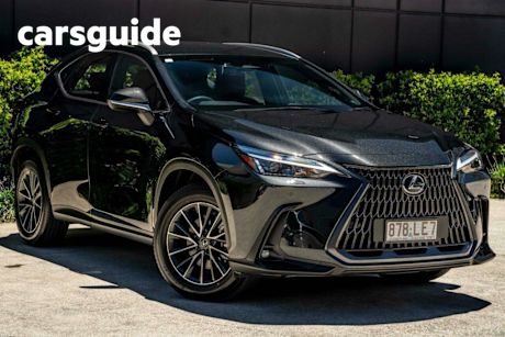 Black 2024 Lexus NX350H Wagon Luxury Hybrid 2WD