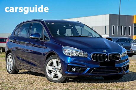 Blue 2015 BMW 218I Wagon Active Tourer Sport Line