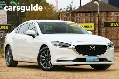 White 2018 Mazda 6 Sedan Touring