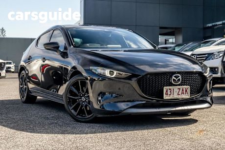 Black 2019 Mazda 3 Hatchback G25 Astina