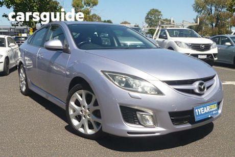 Silver 2008 Mazda 6 Hatchback Luxury Sports
