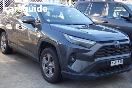 Grey 2022 Toyota RAV4 Wagon GX (awd) Hybrid