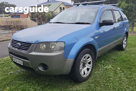 Blue 2006 Ford Territory Wagon TX (4X4)