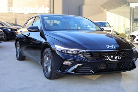Black 2024 Hyundai I30 Sedan