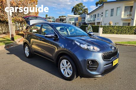 Grey 2017 Kia Sportage Wagon SI (fwd)
