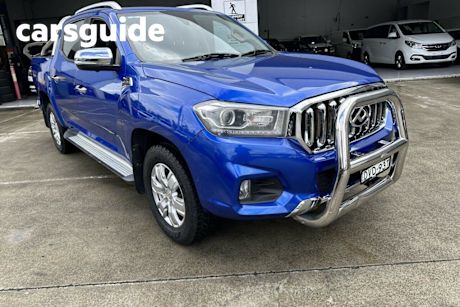 Blue 2018 LDV T60 Double Cab Utility Luxe (4X4)