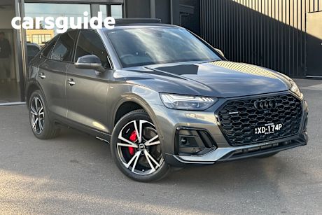 Grey 2023 Audi Q5 Sportback 45 Tfsi Quattro Dynamic Black