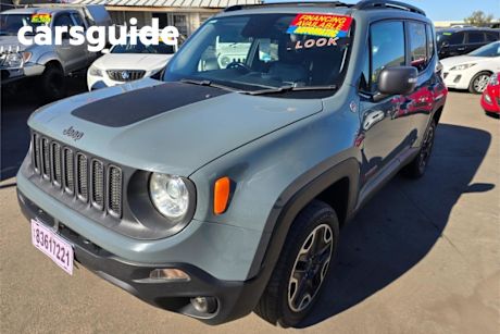 Grey 2015 Jeep Renegade Wagon Trailhawk