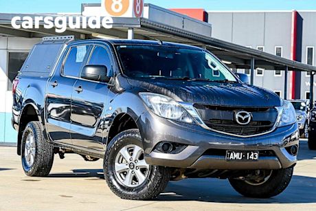 Brown 2017 Mazda BT-50 Dual Cab Utility XT (4X4)