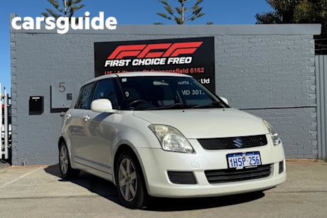 White 2010 Suzuki Swift Hatch EZ 07 UPDATE