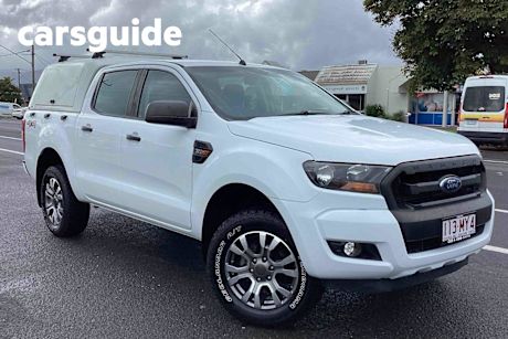 White 2017 Ford Ranger Crew Cab Utility XL 3.2 (4X4)