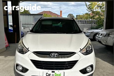 White 2015 Hyundai IX35 Wagon SE (fwd)