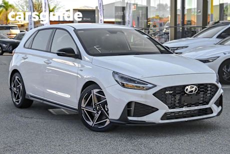 White 2024 Hyundai I30 Hatchback N Line Mhev