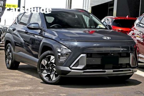 Blue 2025 Hyundai Kona Wagon Hybrid Premium Sunroof