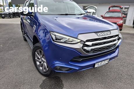 Blue 2022 Isuzu MU-X Wagon LS-U (4X2)