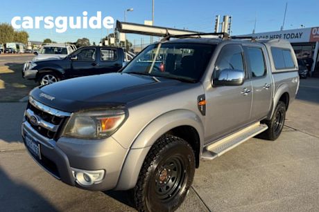 Grey 2009 Ford Ranger Dual Cab Pick-up XLT (4X4)