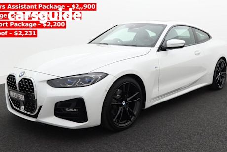 White 2020 BMW 420I Coupe M Sport