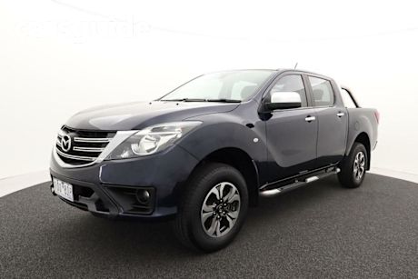 Blue 2019 Mazda BT-50 Ute Tray XTR 4x2 Hi-Rider