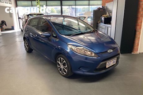 Blue 2009 Ford Fiesta Hatch LX WS