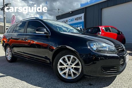 Black 2012 Volkswagen Golf Wagon 118 TSI Comfortline