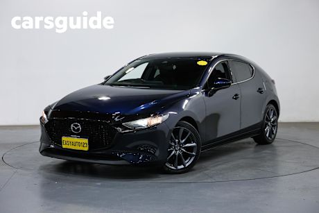 Blue 2019 Mazda 3 Hatchback G20 Touring