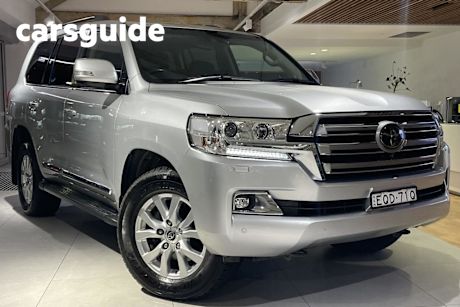 Silver 2021 Toyota Landcruiser Wagon LC200 Sahara (4X4)