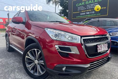 Red 2014 Peugeot 4008 Wagon Allure (4X4)