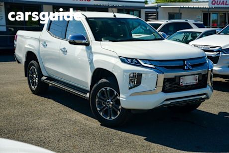 White 2023 Mitsubishi Triton Double Cab Pick Up GLS (4X4)