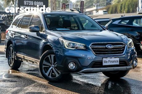 Blue 2020 Subaru Outback Wagon 2.5I AWD