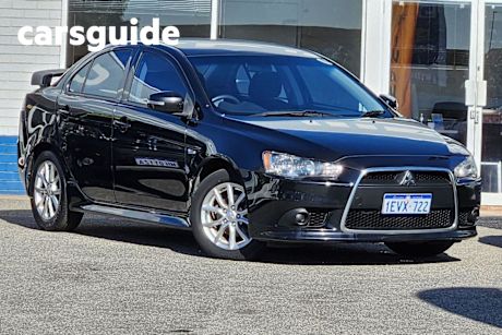 Black 2014 Mitsubishi Lancer Sedan ES Sport