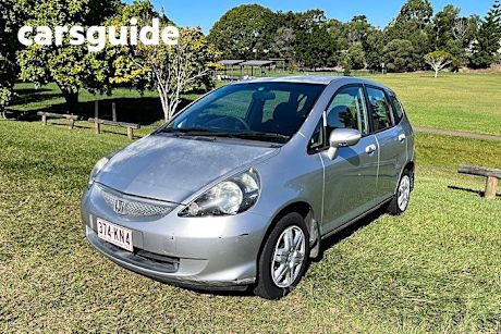 Silver 2008 Honda Jazz Hatchback VTI