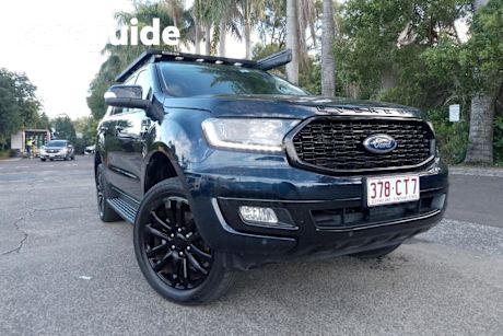 Blue 2021 Ford Everest Wagon Trend (4WD)
