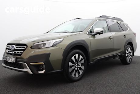 Green 2023 Subaru Outback Wagon AWD Touring XT