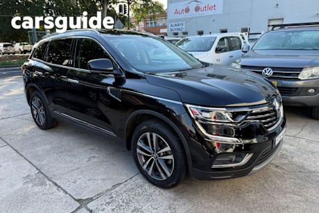 Black 2018 Renault Koleos Wagon Intens X-Tronic (4X4)